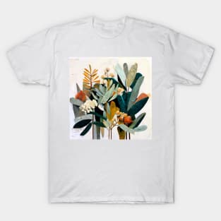 Australiscope: An Oil-Painted Perspective of Botanical Wonders T-Shirt